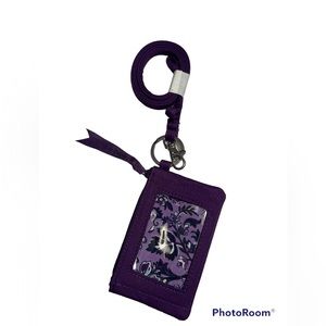 Vera Bradley wallet lanyard